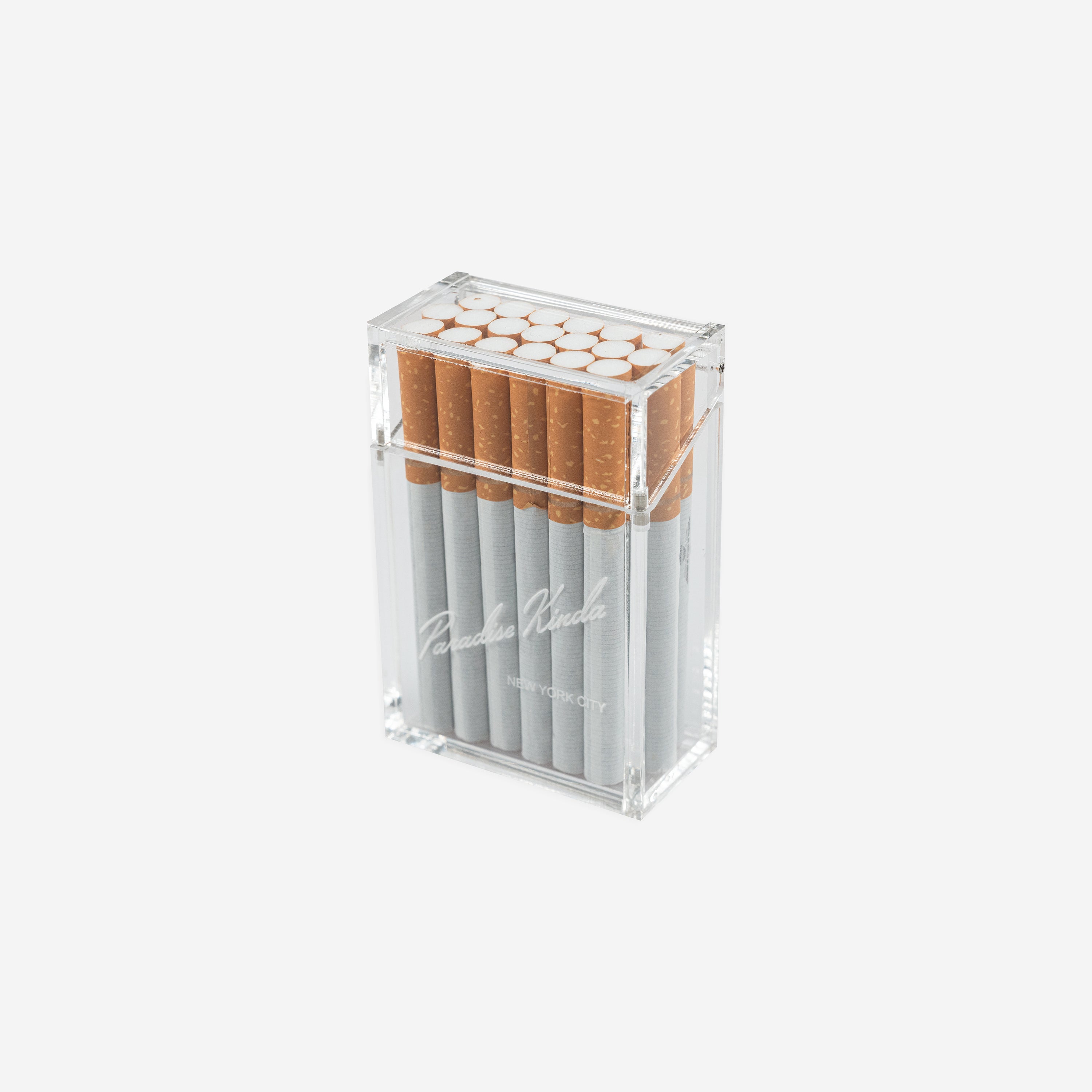 TRANSPARENT CIGARETTE CASE