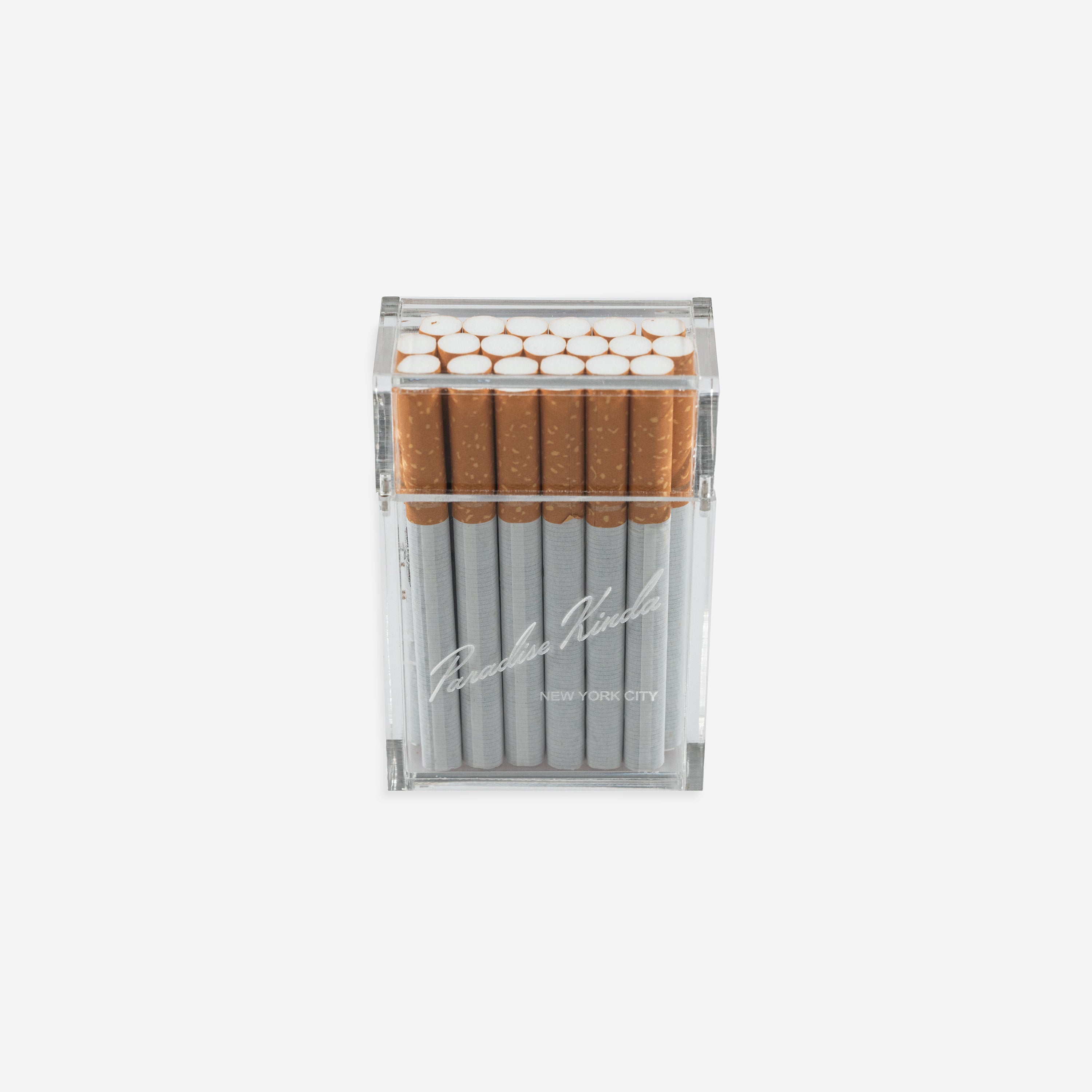 TRANSPARENT CIGARETTE CASE