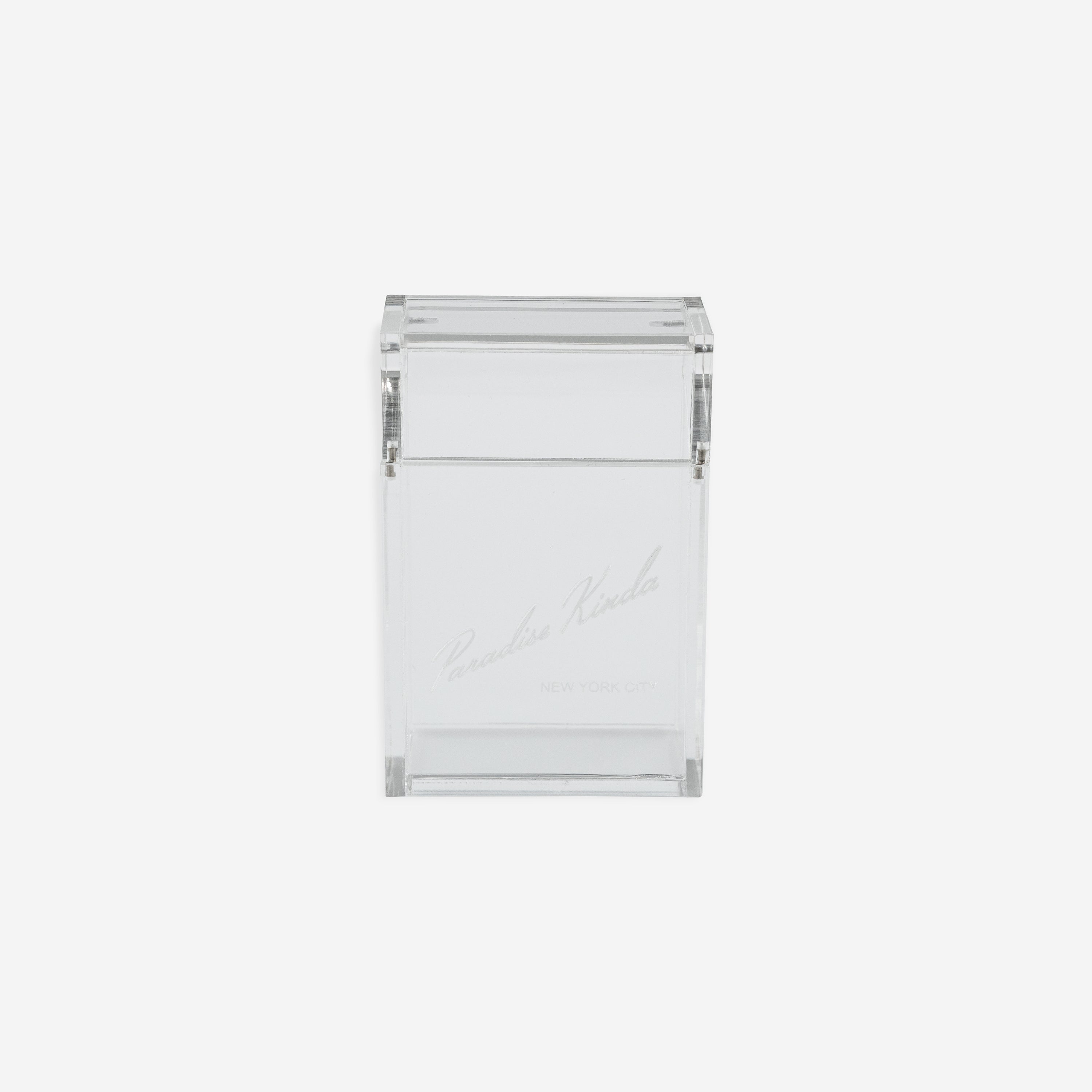 TRANSPARENT CIGARETTE CASE